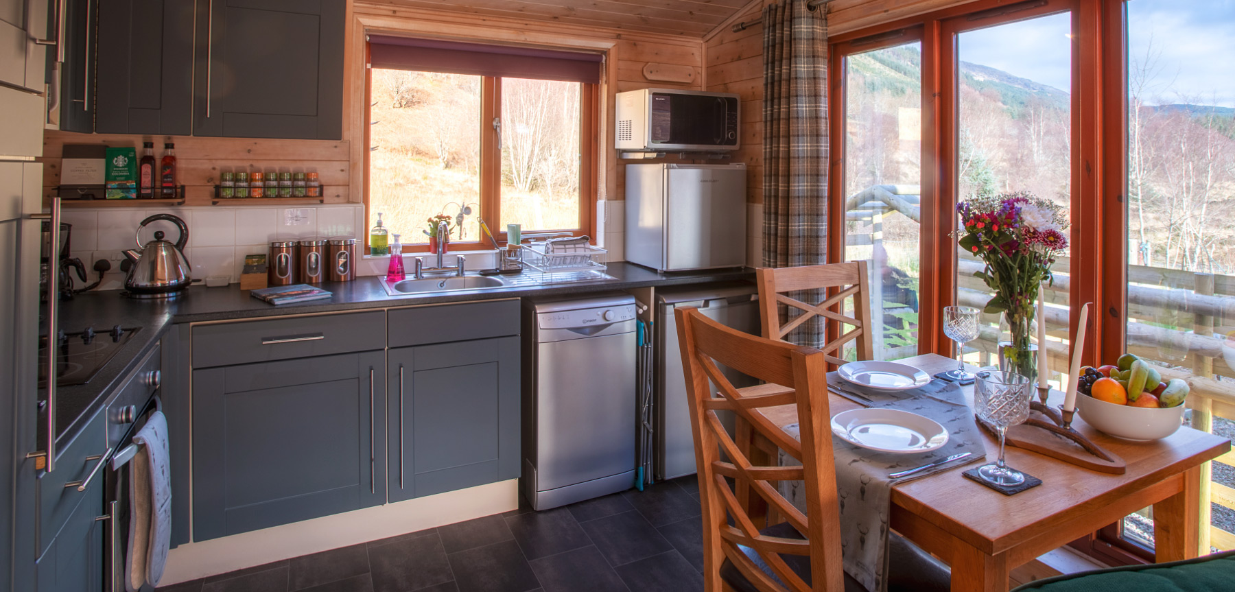 Kitchen and Dining Area